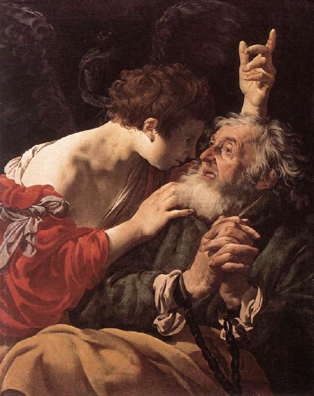 TERBRUGGHEN, Hendrick The Deliverance of St Peter  at